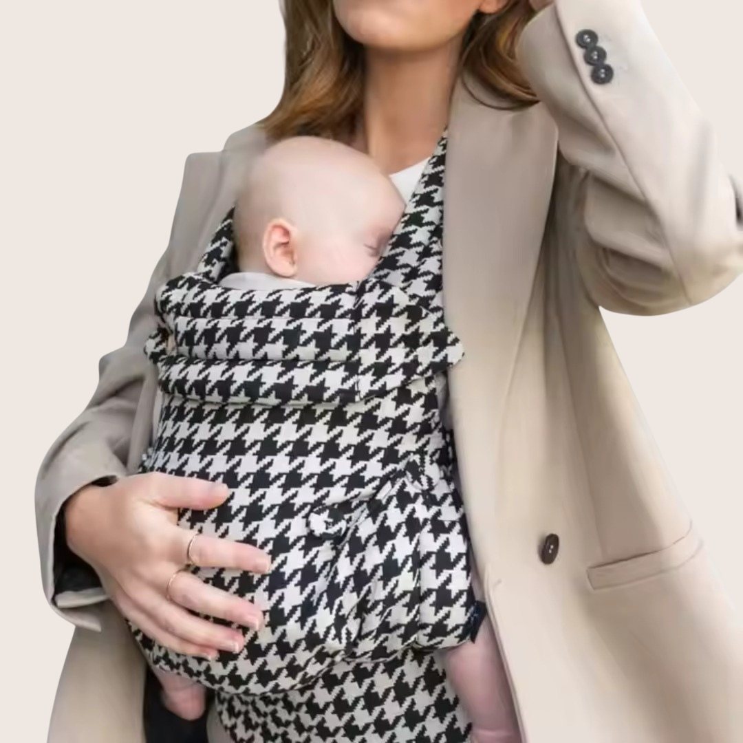 Mompanion – Premium Ivory Linen Carrier