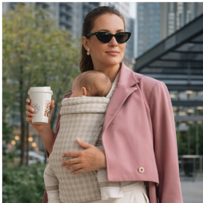 Mompanion – Premium Sand Linen Carrier