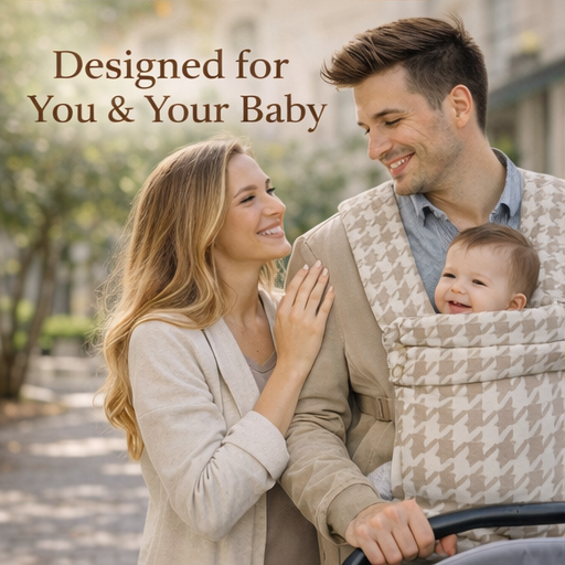 Mompanion Baby Carrier Ergonomic, Eco-Friendly & Grows with Your Baby (0–24 Months)