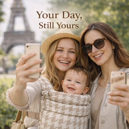 Mompanion Baby Carrier Ergonomic, Eco-Friendly & Grows with Your Baby (0–24 Months)