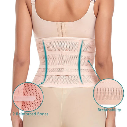 Postpartum Recovery Belly Belt – Adjustable Support Wrap