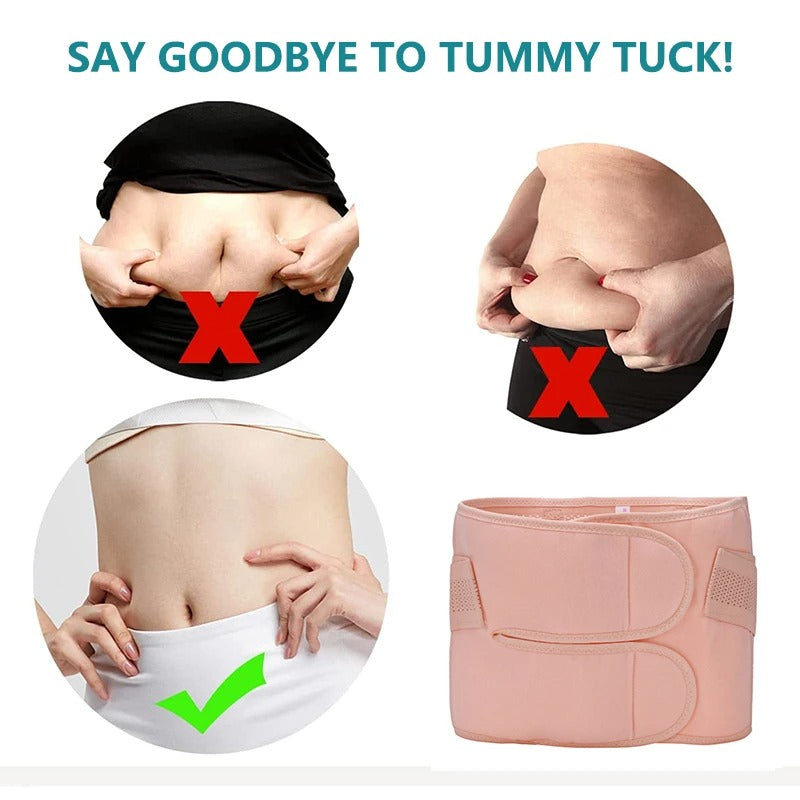 Postpartum Recovery Belly Belt – Adjustable Support Wrap